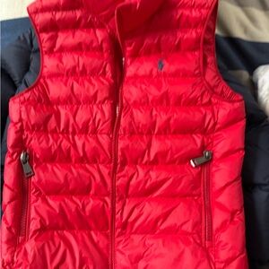 Red Puffer Vest